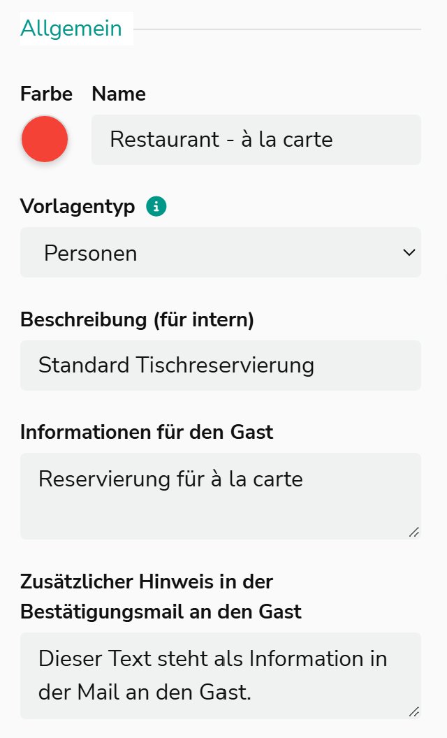 Vorlage – Allgemein