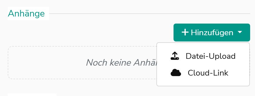 Anhänge – Datei-Upload oder Cloud-Link